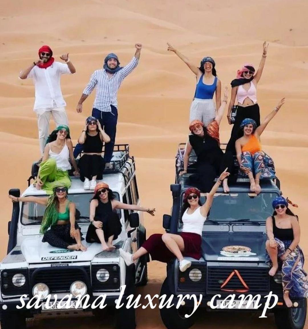 Savanna Dunes Luxury Camp Merzouga Bagian luar foto